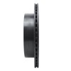 633-13050L Drilled/Slotted Brake Rotor [Black], Fits Select Subaru, Position: Rear Left - image 3