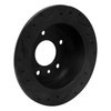 633-20004R Drilled/Slotted Brake Rotor [Black], 1986-1989 Jaguar, Position: Rear Right - image 4