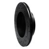 633-20009R Drilled/Slotted Brake Rotor [Black], 1995-2006 Jaguar, Position: Rear Right - image 4