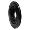 633-20018R Drilled/Slotted Brake Rotor [Black], 2006-2015 Jaguar, Position: Rear Right - image 4
