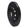 633-21001L Drilled/Slotted Brake Rotor [Black], 1994-2000 Kia/Hyundai/Genesis, Position: Front Left - image 2