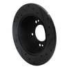 633-21010L Drilled/Slotted Brake Rotor [Black], 2007-2012 Kia/Hyundai/Genesis, Position: Rear Left - image 4