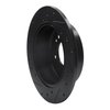 633-21010R Drilled/Slotted Brake Rotor [Black], 2007-2012 Kia/Hyundai/Genesis, Position: Rear Right - image 4