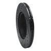 633-21012R Drilled/Slotted Brake Rotor [Black], 2010-2011 Kia/Hyundai/Genesis, Position: Front Right - image 4