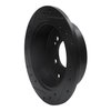 633-21013R Drilled/Slotted Brake Rotor [Black], 2010-2013 Kia/Hyundai/Genesis, Position: Rear Right - image 4