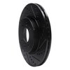 633-21015R Drilled/Slotted Brake Rotor [Black], Fits Select Kia/Hyundai/Genesis, Position: Front Right - image 2
