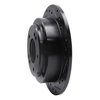 633-21017R Drilled/Slotted Brake Rotor [Black], 2004-2006 Kia/Hyundai/Genesis, Position: Rear Right - image 2