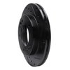 633-21018R Drilled/Slotted Brake Rotor [Black], 1995-2002 Kia/Hyundai/Genesis, Position: Front Right - image 2