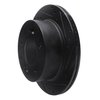 633-21021R Drilled/Slotted Brake Rotor [Black], 2003-2006 Kia/Hyundai/Genesis, Position: Rear Right - image 2
