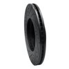 633-21028R Drilled/Slotted Brake Rotor [Black], 2009-2010 Kia/Hyundai/Genesis, Position: Front Right - image 4