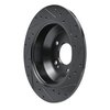 633-21029L Drilled/Slotted Brake Rotor [Black], 2015-2020 Kia/Hyundai/Genesis, Position: Rear Left - image 4