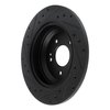 633-21041R Drilled/Slotted Brake Rotor [Black], Fits Select Kia/Hyundai/Genesis, Position: Rear Right - image 4