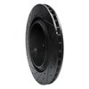 633-26000R Drilled/Slotted Brake Rotor [Black], 2012-2020 Tesla, Position: Rear Right - image 3