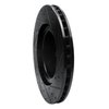 633-26001L Drilled/Slotted Brake Rotor [Black], 2012-2021 Tesla, Position: Front Left - image 4