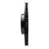 633-26006R Drilled/Slotted Brake Rotor [Black], 2012-2021 Tesla, Position: Rear Right - image 3
