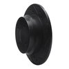 633-27017R Drilled/Slotted Brake Rotor [Black], 1993-1995 Volvo, Position: Rear Right - image 2