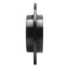 633-27021R Drilled/Slotted Brake Rotor [Black], 1997-1998 Volvo, Position: Rear Right - image 3