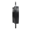 633-27023R Drilled/Slotted Brake Rotor [Black], 1998-2000 Volvo, Position: Rear Right - image 3