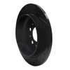 633-27023R Drilled/Slotted Brake Rotor [Black], 1998-2000 Volvo, Position: Rear Right - image 4