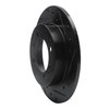 633-27027R Drilled/Slotted Brake Rotor [Black], 2000-2007 Multiple Makes/Models, Position: Rear Right - image 2