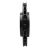 633-27032R Drilled/Slotted Brake Rotor [Black], 2004-2007 Volvo, Position: Rear Right - image 3