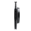 633-27044R Drilled/Slotted Brake Rotor [Black], 2010-2017 Volvo, Position: Rear Right - image 3