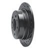 633-31016R Drilled/Slotted Brake Rotor [Black], 1981-1986 BMW, Position: Rear Right - image 2