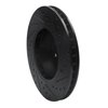 633-31020L Drilled/Slotted Brake Rotor [Black], 1987-1995 BMW, Position: Front Left - image 4