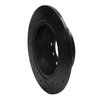 633-31028L Drilled/Slotted Brake Rotor [Black], 1991-1999 BMW, Position: Rear Left - image 4