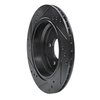 633-31044R Drilled/Slotted Brake Rotor [Black], 1996-2003 BMW, Position: Rear Right - image 4