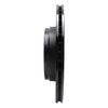 633-31059R Drilled/Slotted Brake Rotor [Black], 2002-2005 BMW, Position: Rear Right - image 3