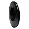 633-31064R Drilled/Slotted Brake Rotor [Black], 2004-2010 BMW, Position: Rear Right - image 4
