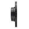 633-31068R Drilled/Slotted Brake Rotor [Black], 2006-2013 BMW, Position: Rear Right - image 3