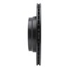 633-31070L Drilled/Slotted Brake Rotor [Black], 2006-2015 BMW, Position: Rear Left - image 3