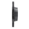633-31076R Drilled/Slotted Brake Rotor [Black], 2005-2008 BMW, Position: Rear Right - image 3