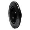 633-31111R Drilled/Slotted Brake Rotor [Black], 2012-2021 BMW, Position: Rear Right - image 4