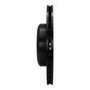 633-31130L Drilled/Slotted Brake Rotor [Black], Fits Select Multiple Makes/Models, Position: Rear Left - image 3