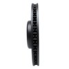 633-31132D Drilled/Slotted Brake Rotor [Black], Fits Select BMW, Position: Left Front - image 3