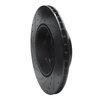 633-31141R Drilled/Slotted Brake Rotor [Black], 2007-2019 BMW, Position: Rear Right - image 4