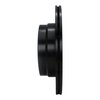 633-31143R Drilled/Slotted Brake Rotor [Black], 2007-2019 BMW, Position: Rear Right - image 3