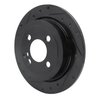 633-32003L Drilled/Slotted Brake Rotor [Black], 2002-2015 Mini, Position: Rear Left - image 2