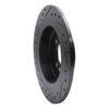 633-32007R Drilled/Slotted Brake Rotor [Black], 2009-2014 Mini, Position: Rear Right - image 4
