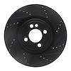 633-32008R Drilled/Slotted Brake Rotor [Black], 2009-2014 Mini, Position: Front Right - image 1