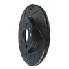 633-32015L Drilled/Slotted Brake Rotor [Black], 2014-2021 Mini, Position: Front Left - image 2