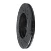 633-32015L Drilled/Slotted Brake Rotor [Black], 2014-2021 Mini, Position: Front Left - image 4