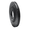 633-37008L Drilled/Slotted Brake Rotor [Black], 1992-2002 Multiple Makes/Models, Position: Front Left - image 2