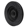 633-39026L Drilled/Slotted Brake Rotor [Black], 1971-1981 Mopar, Position: Front Left - image 4