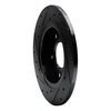 633-40008R Drilled/Slotted Brake Rotor [Black], 1988-1992 Mopar, Position: Rear Right - image 4