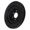 633-40022R Drilled/Slotted Brake Rotor [Black], 2003-2017 Mopar, Position: Front Right - image 4