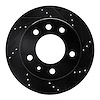 633-40041L Drilled/Slotted Brake Rotor [Black], 2002-2006 Multiple Makes/Models, Position: Front Left,Fr Left - image 1